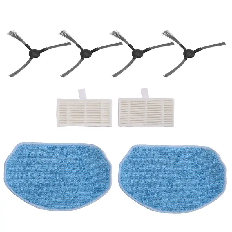A59Z-For Midea VCR04W Robot Vacuum Cleaner Accessories Hepa Filter Side Brush Mop Cloth Spare Parts