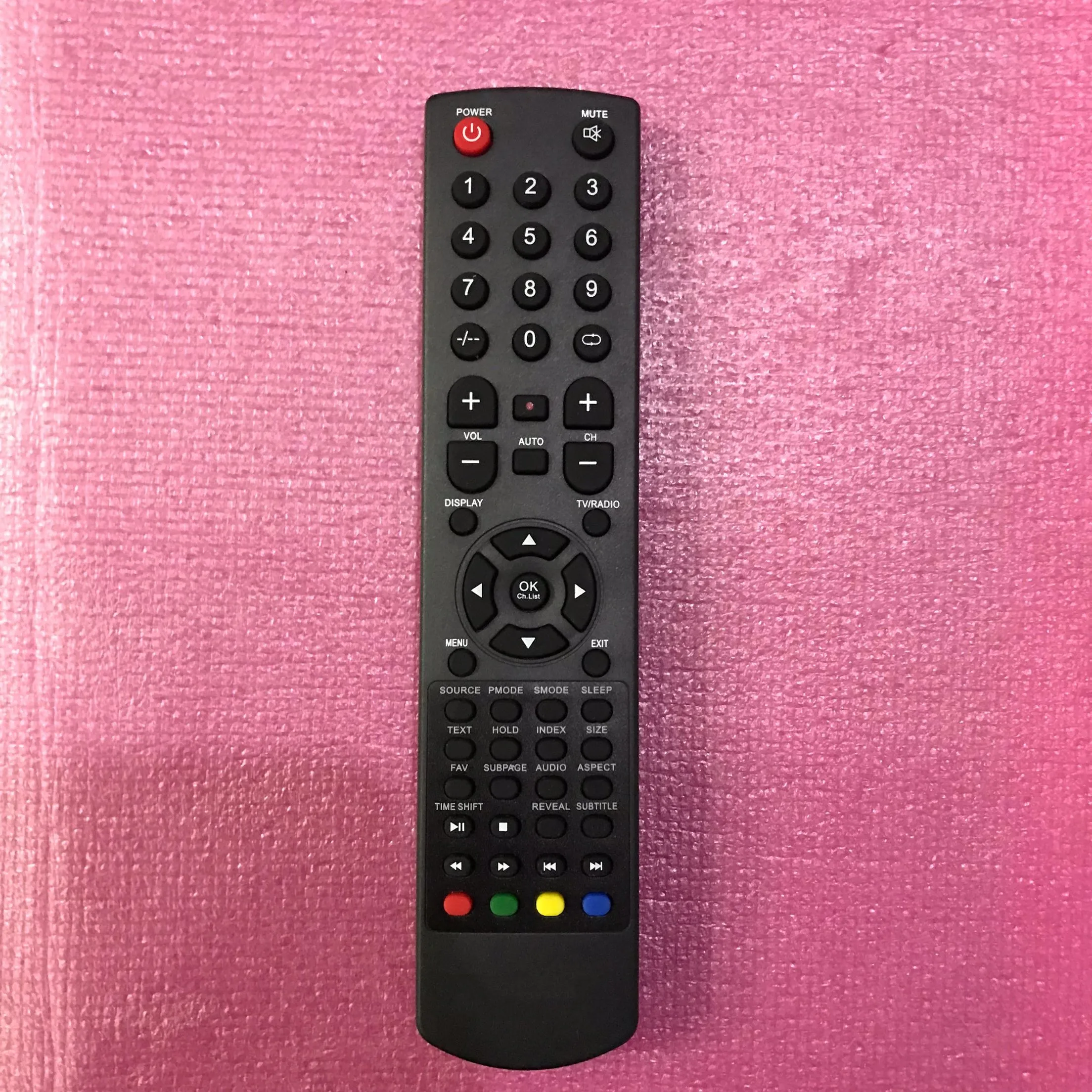Original remote control for AKAI TV (same appearance and buttons)