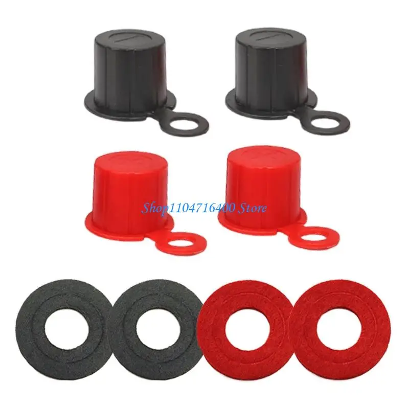 

y1gd Quick Snaps Battery Terminal Covers Easy Tool Install for Cars Trucks Use