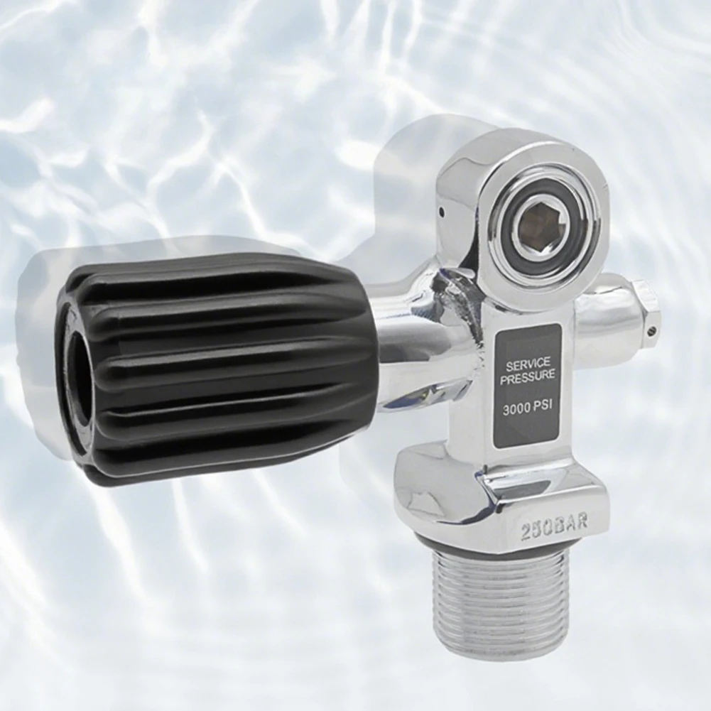 Scuba Diving Tank Valve Knob Air Tank Valve Cap Non Slip Scuba Tank Valve Part Scuba Tank Valve Handwheel Diving Accessories view 2