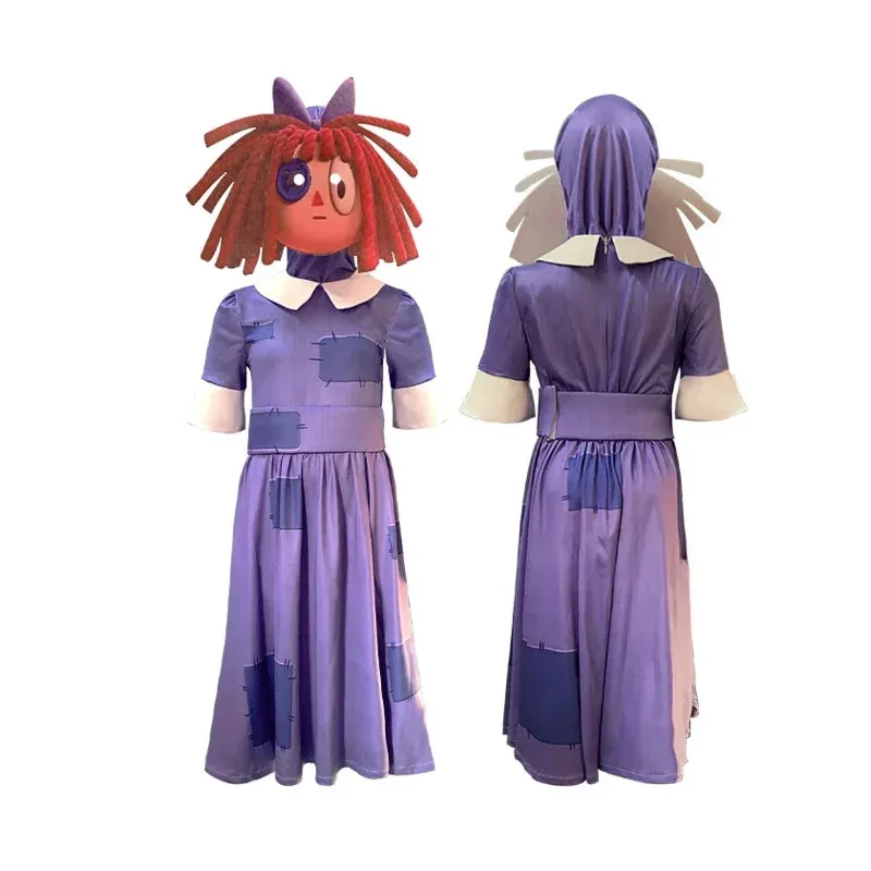 Pomni cosplay dibujos animados increíble unicornio digital cosplay teatro niños Navidad niños regalos