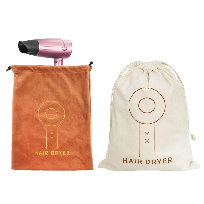 

Hair Dryer Storage Bag Hairdryer Travel Drawstring Organizer Universal Portable Container Blower Carrying Bags Holder