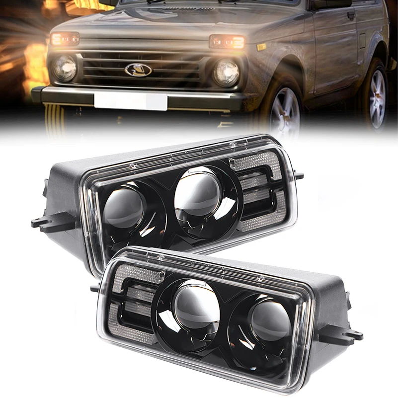 

1pair JL Front Fender Flares Light White DRL Amber Turn Signal Light European Upgrade for Jeep Wrangler JL 2018 2019