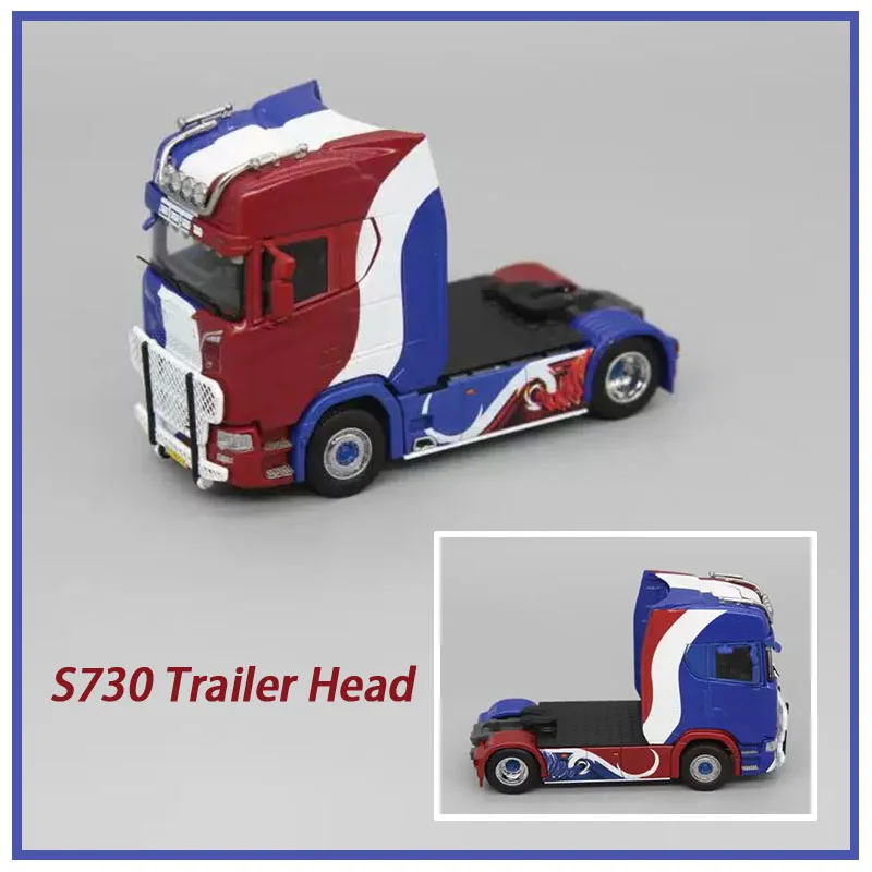 

GCD 1/64 Scale CLASSIC S730 Trailer Head Alloy Car Model Ornament Souvenir Display Collection Hobby Gift
