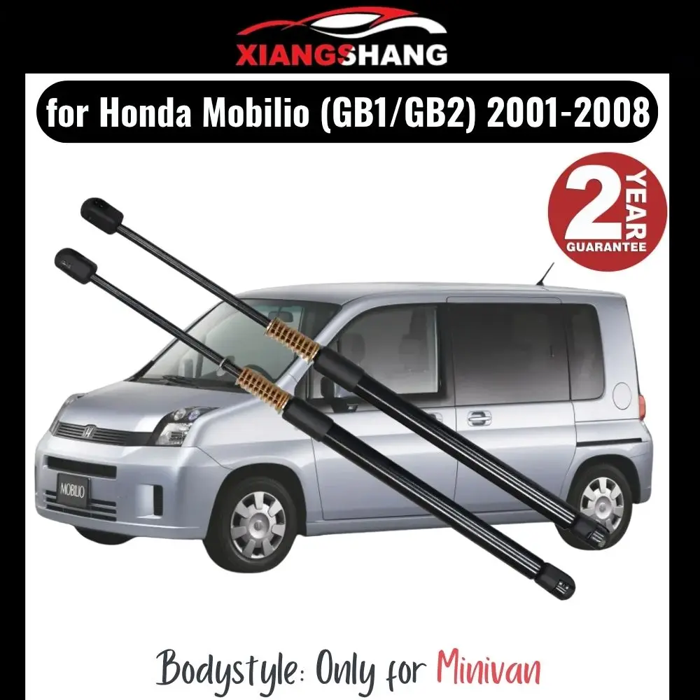 

2pcs Rear Tailgate Damper for Honda Mobilio (GB1/GB2) 2001-2008 Minivan WITH SPRING Trunk Boot Gas Charged Gas Struts