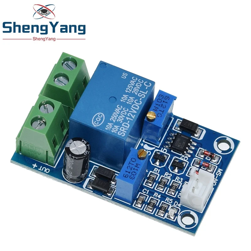 12V Battery Low Voltage Cut off Automatic Switch Recovery Protection Board Module Undervoltage Switch Module Charging Controller