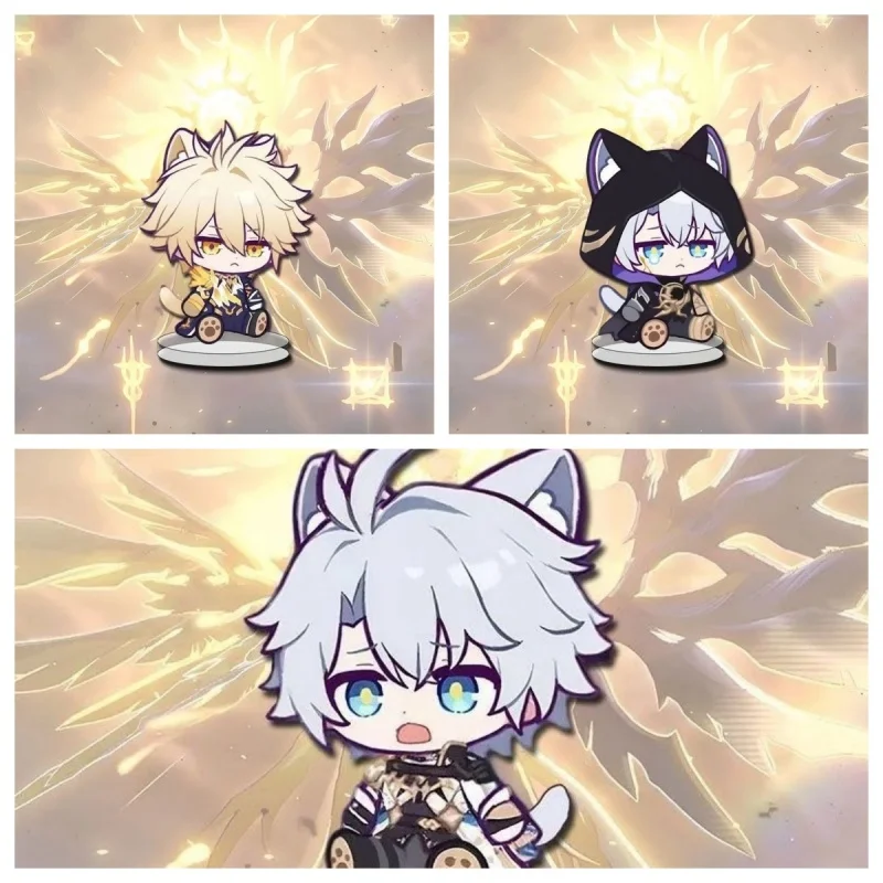 

Game Honkai Anime Acrylic stand standing Cosplay Theme Sakura Eden Kosma Griseo Hua Aponia Cartoon Statue Figure Ornament Gift