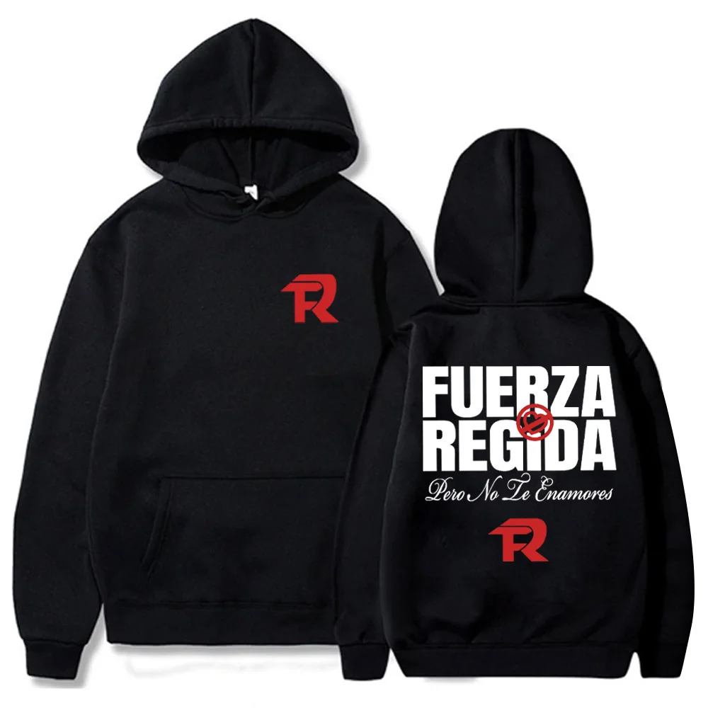 

Fuerza Regida Pero No Te Enamores Tour Hoodie Fuerza Regida Album Fan Gift Unisex Long Sleeve Sweatshirts