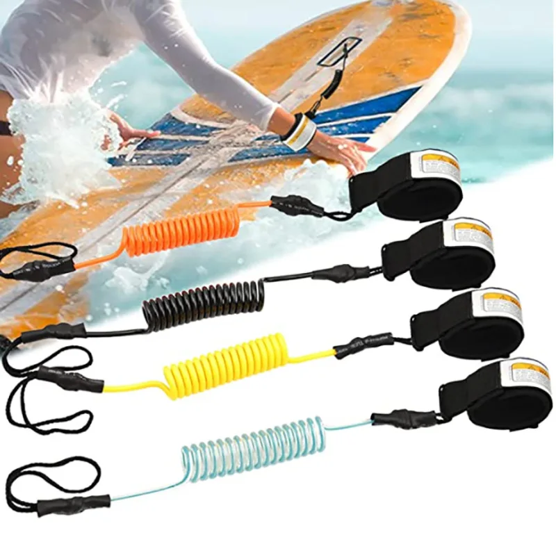 Surfing Kayak Leash Rope Boat Safety Paddle Stand Up Paddle Surfing Leash Safety Hand Rope For Surfboard Surfing Accessories