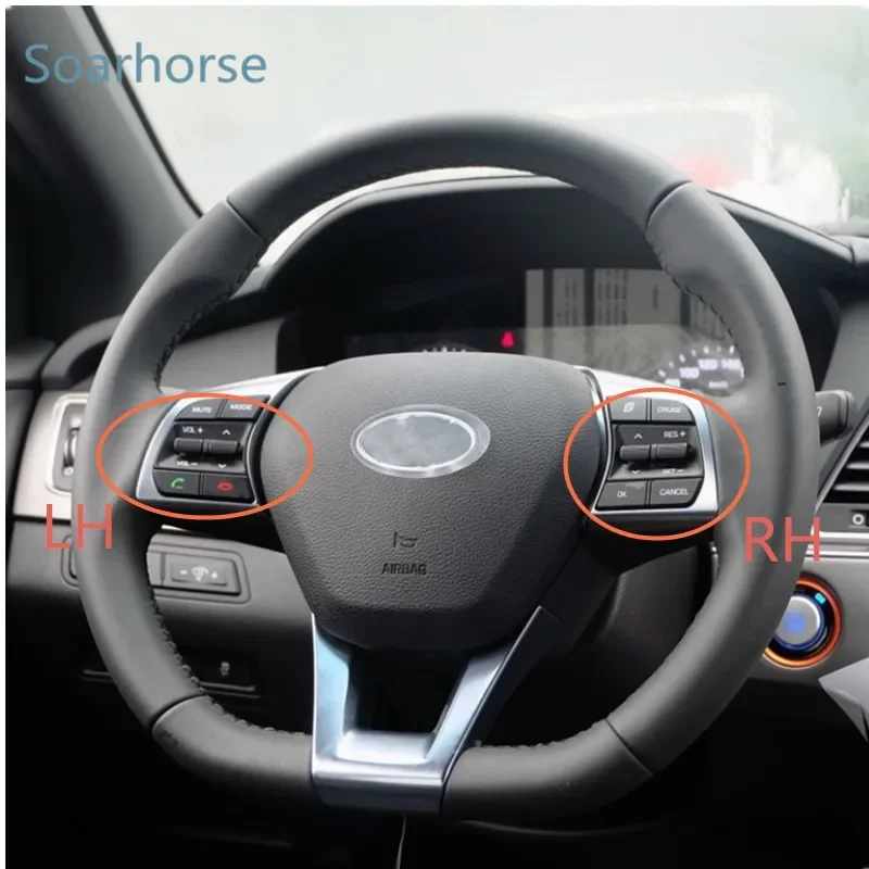 For Hyundai Sonata LF 2016-2018 Multifunction Steering Wheel Audio and bluetooth Control Switch Cruise button