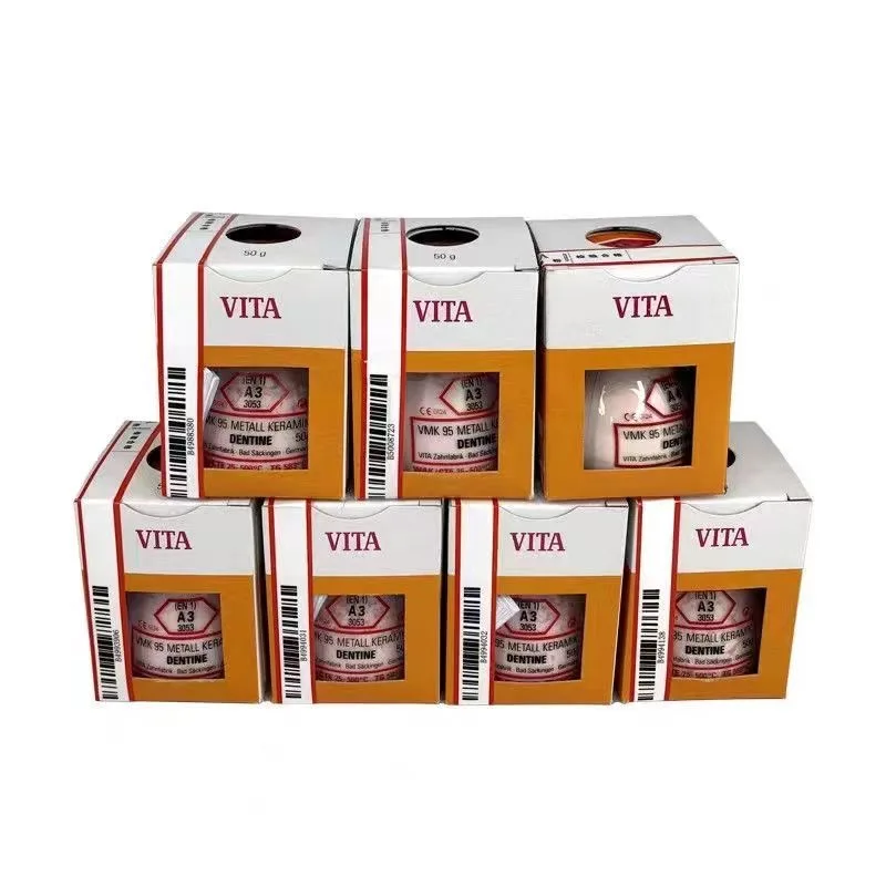 Dental VITA 3D Master VMK 95 26 Color Dentin Porcelain 50g/pc Dental Metal Ceramic Powder Dental Laboratory Materials