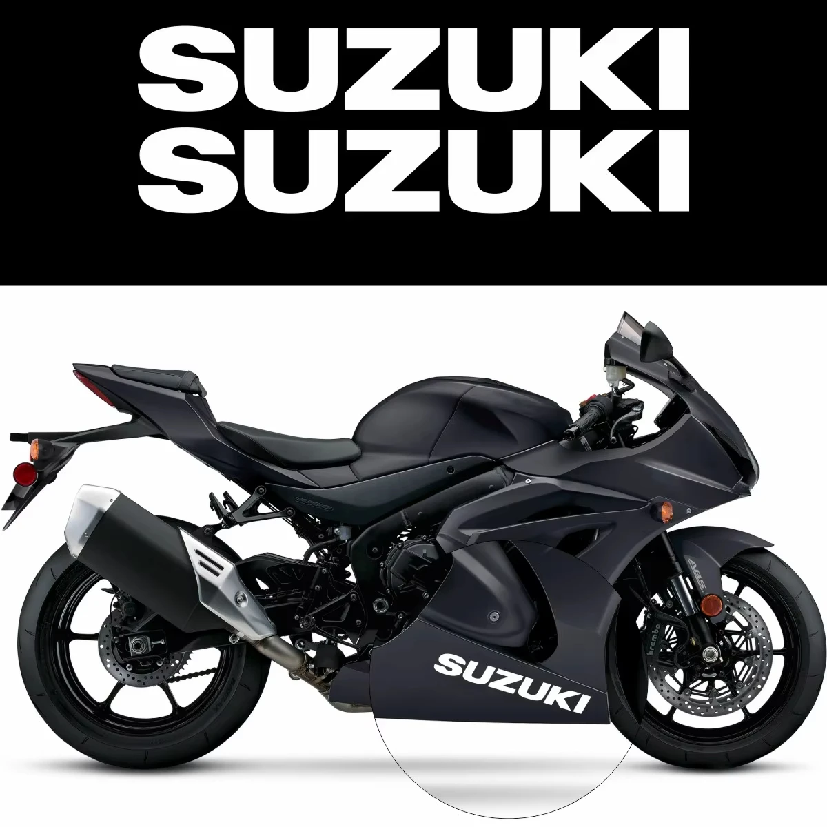 For Suzuki Motorcycle Stickers Logo Body Decals