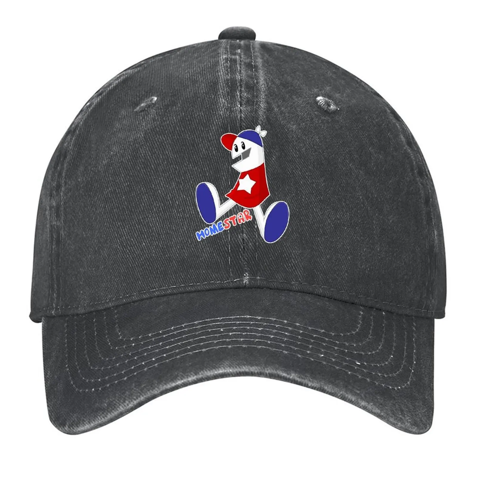 

Homestar Runner Logo Vintage Baseball Cap hiking hat Ball Cap golf hat genuine black Women's Men's