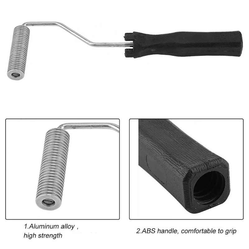 A5YD الألياف الألياف الألياف الأسطوانة الأسطوانة الأدمغة مع مقبض ABS مريح