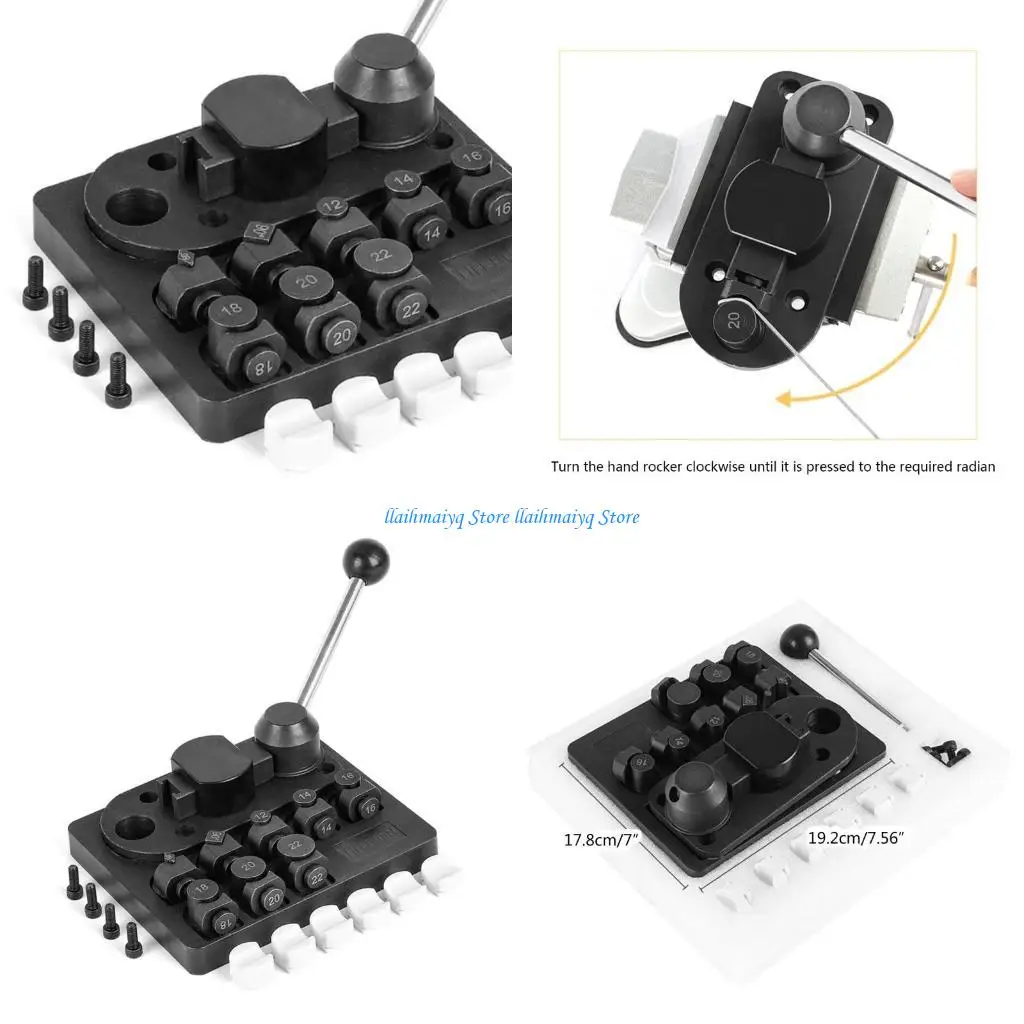 

573B Многофункциональный инструмент для гибки колец и сережек, инструмент для изготовления ювелирных изделий, черный кольцевой