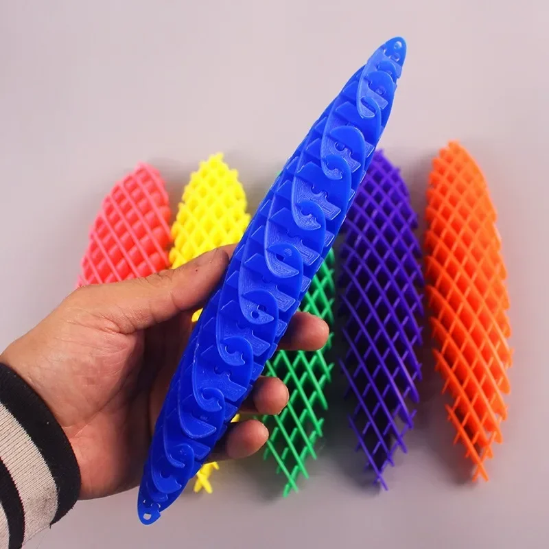 Worm Novel Toys Six Sided Small Worm Decompression Artifact Stress Relief Weird Worms  Toy Kids Hand Relief Toy