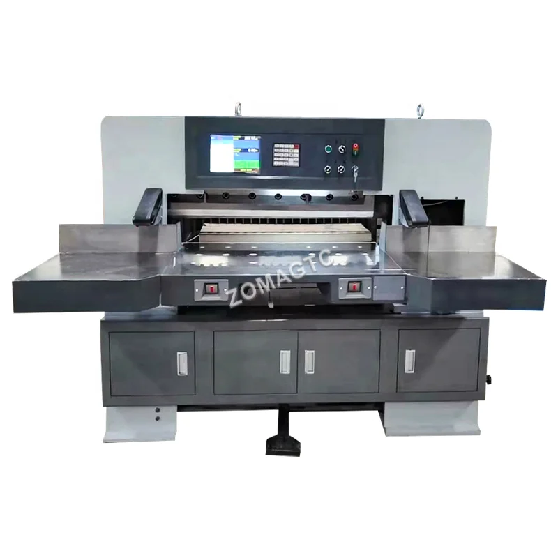 920MM Hydraulic Paper Cutting Machine Industrial Book Cutter Guillotine With Air Bed Table