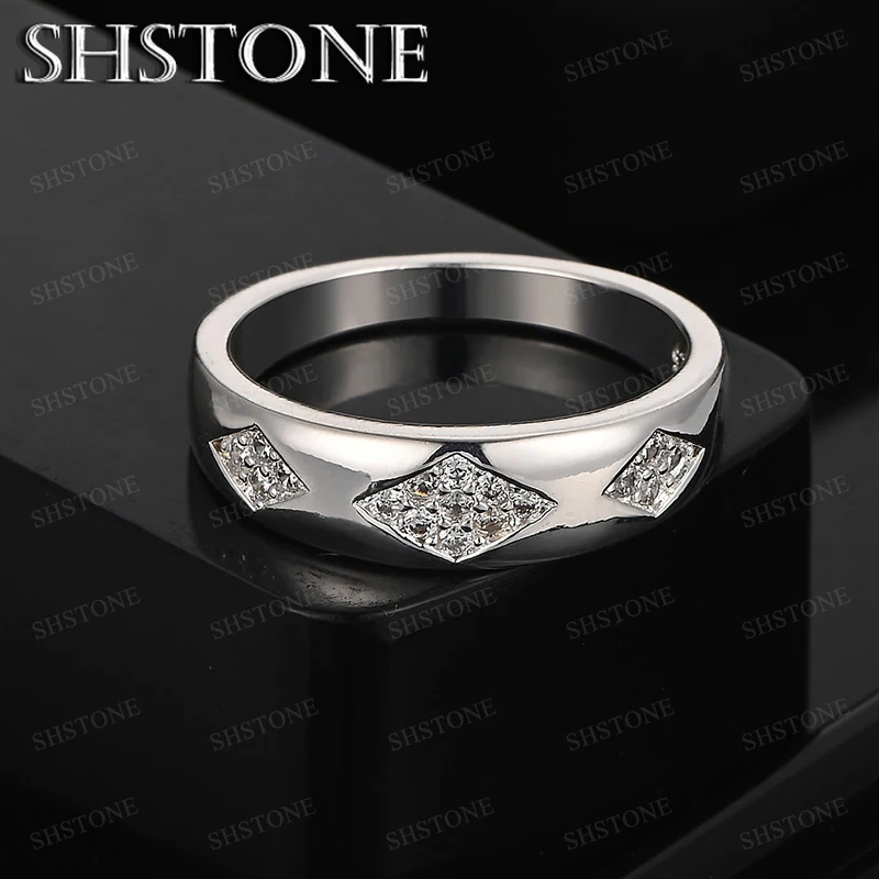 

AAA Zircon Hot Classics 925 Sterling Silver Rings Men Fashion Jewelry Accessories Lady Wedding Engagement Party Pretty Gift