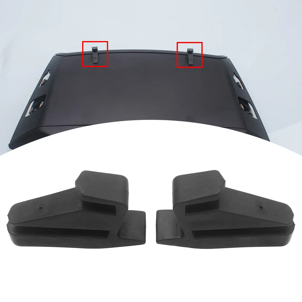 2Pcs Motorcycle Inner Fairing Air Vent Ducts Rubber Black For Harley Touring Road Glide CVO ST FLTRX FLTRXSE FLTRXSTSE 2023-2026