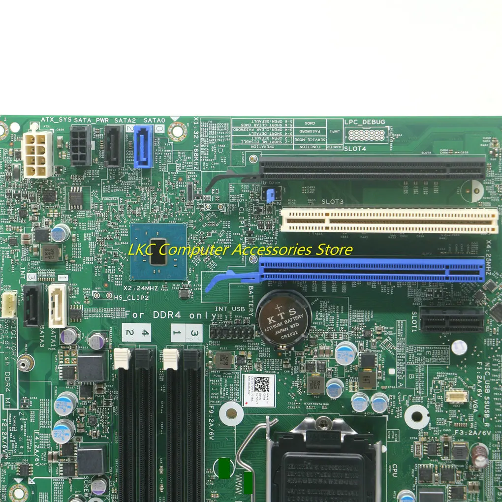 Imagem -05 - Placa-mãe de Mesa para Dell Dell Optiplex 7040 Tower 0y7wyt Y7wyt Cn0y7wyt Miq170r 140571 Lga1151 Ddr4 100 Testado Novo