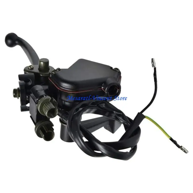 

A70F Motorcycle Brake Lever Pair of 22mm Motorcycle Left Right Thumb Brake Lever Throttle Brake Lever for Quad Pit Bike ATV