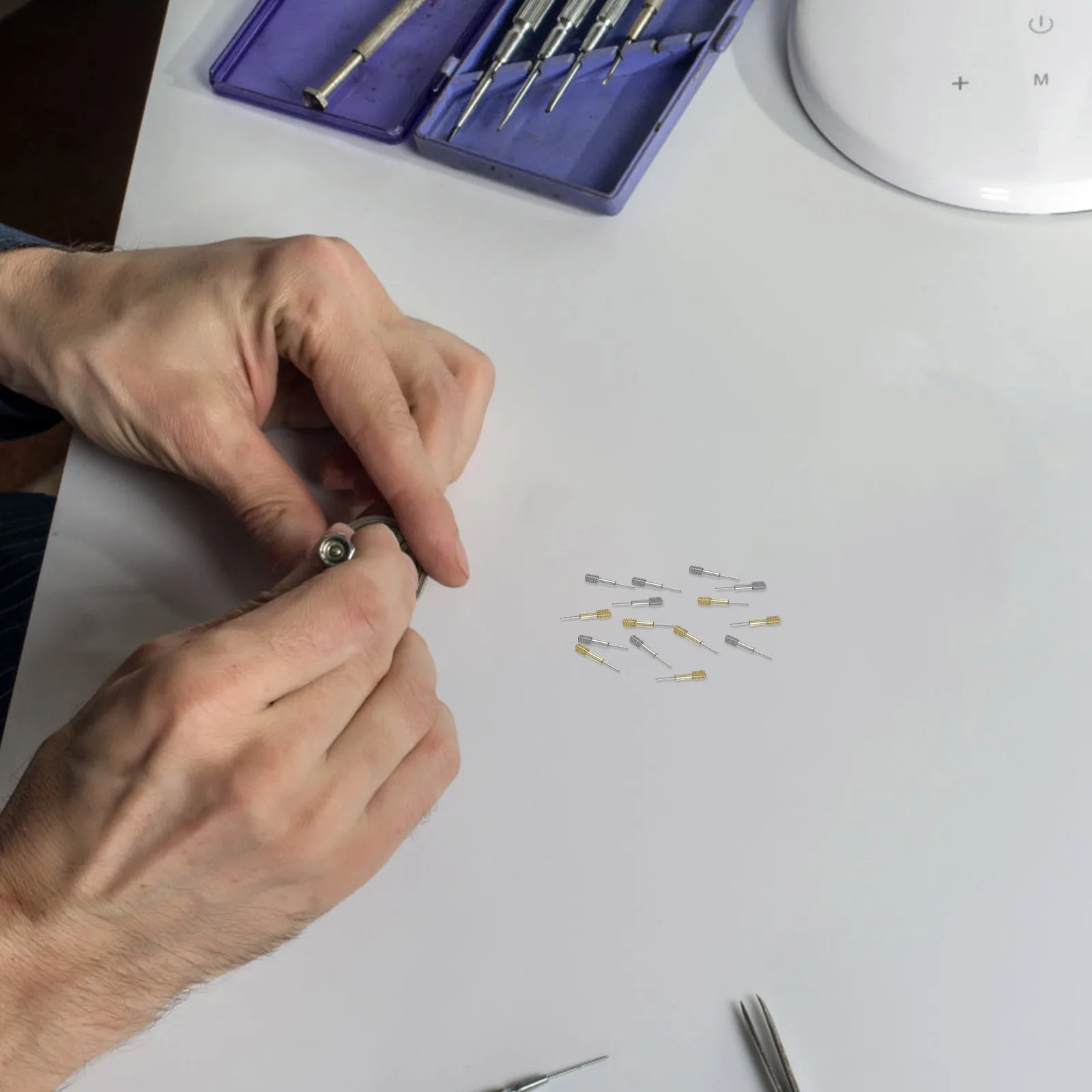 

30pcs Watch Band Removal Pin Stainless Steel Durable Diy Watch Link Adjustment Tool Kit For - B11 Repair Table