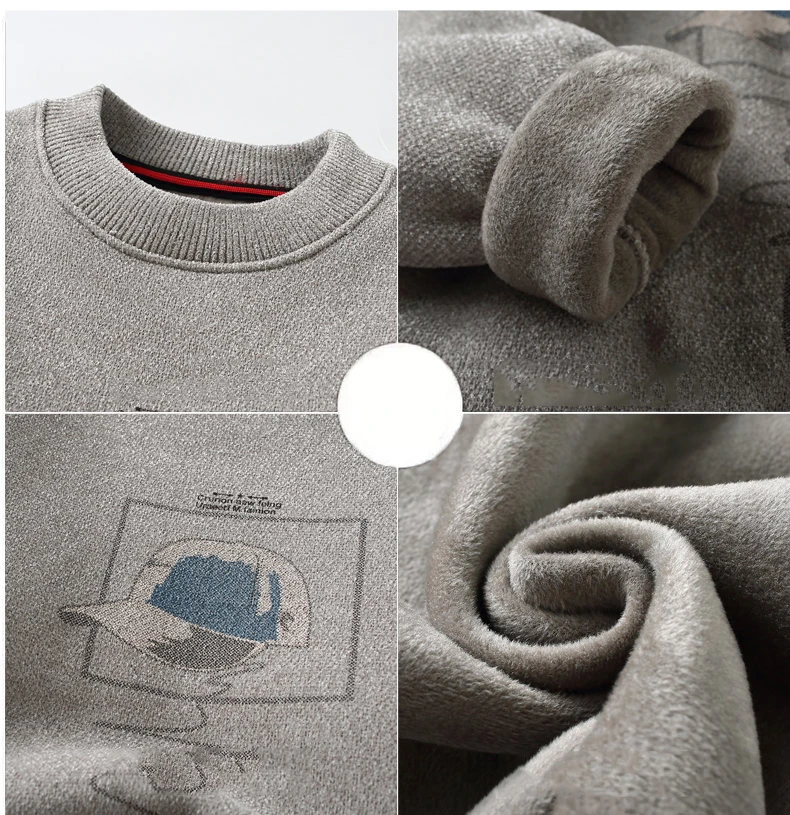 Men's Streetwear Casual Knit Sweater Pullover Sweat-shirt Spring Autumn Fashion Hombre Male Streetwear Men Clothing Solid Color