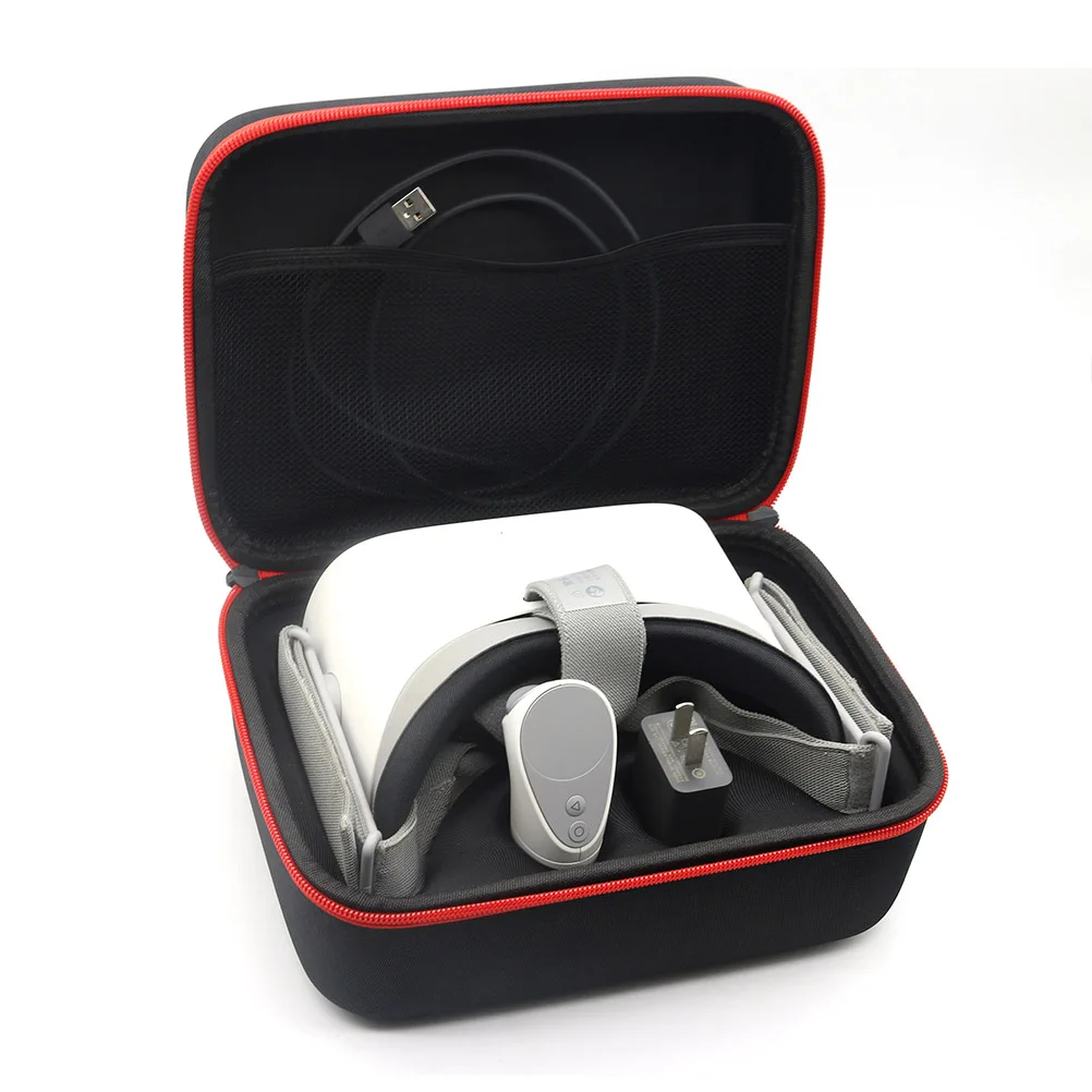

Earphone Woman Carry Case Travel Electronics Organizer VR Glasses Shockproof Bag
