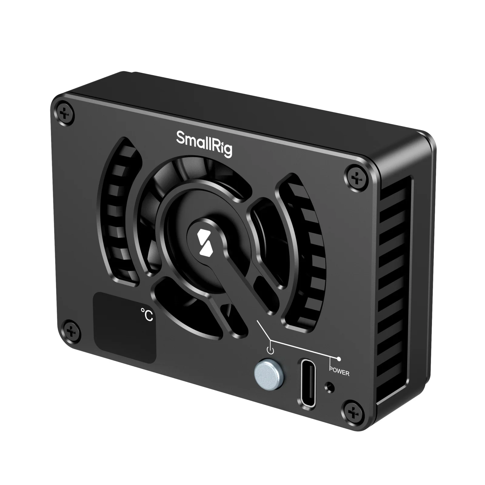 SmallRig-koelsysteem voor Sony / Canon / FUJIFILM-camera's Kan worden gebruikt met of zonder kooi, lichter en gratis, geschikt voor V-Mount Batterij