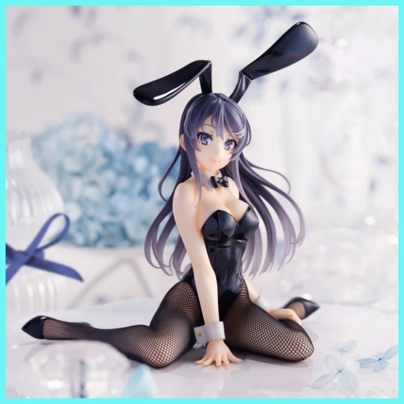 Genuine In Stock Sega Mai Sakurajima Bunny Girl Anime Figure Desktop Ornament Computer Case Decoration Collectible Gift
