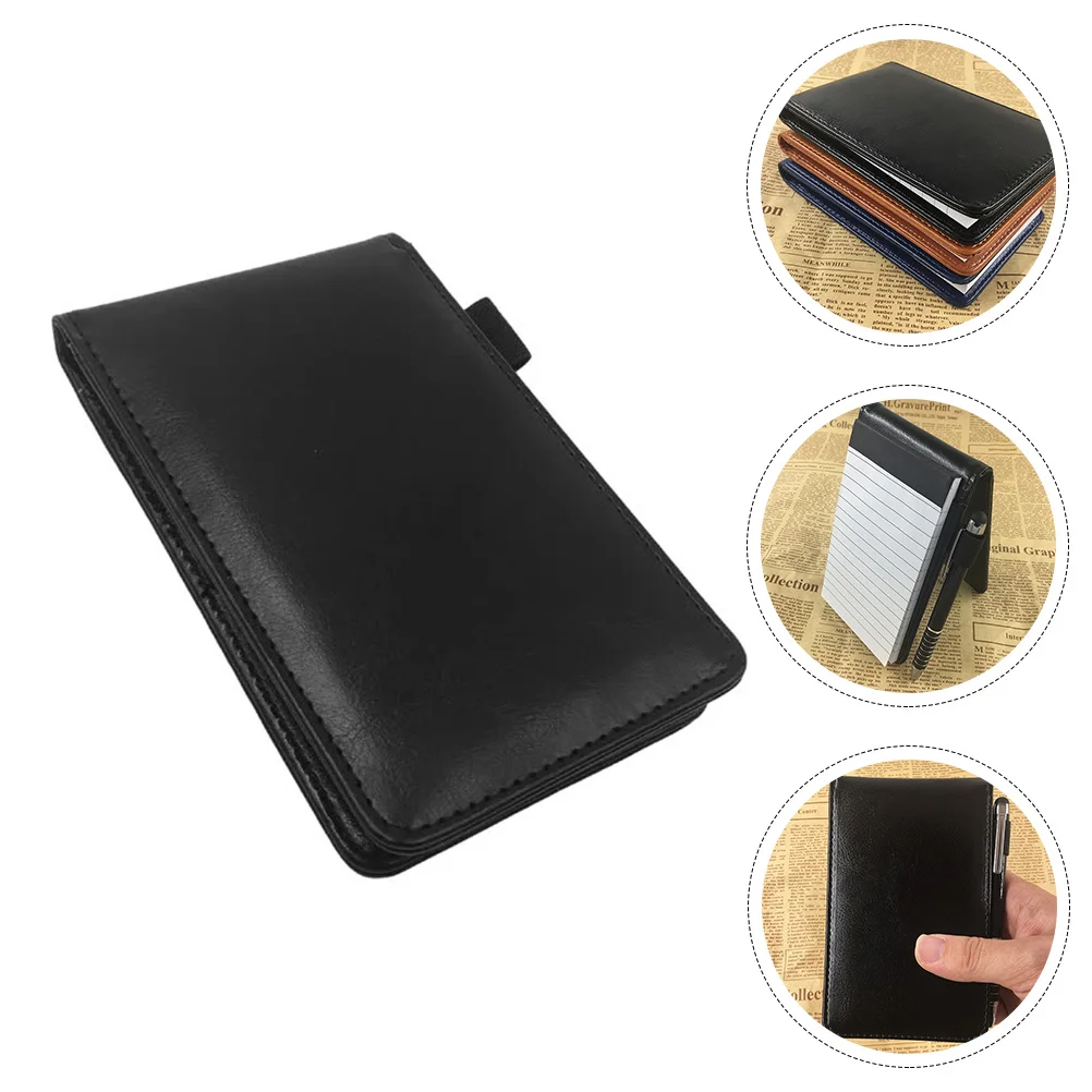 

Portable Notepad Small Pocket Notepads Memo Notebooks Business Cover Conference Schedule Planner Office