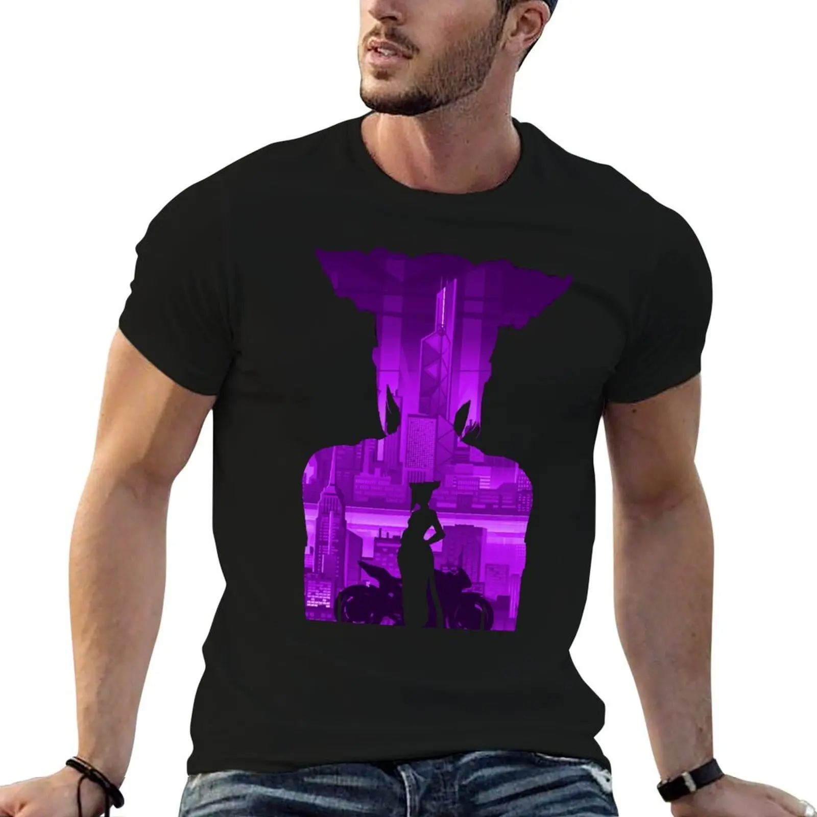 

Juri Han *Negative Illusion* T-Shirt t shirts for man cotton funny t shirts cotton 100% T-Shirt