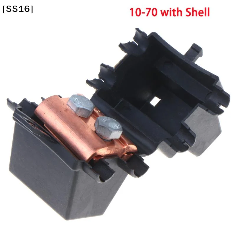 〔SS16〕1 PCS Copper Transition Joint Three-way Branch Terminal Special Shaped Cable Parallel Groove Clamp