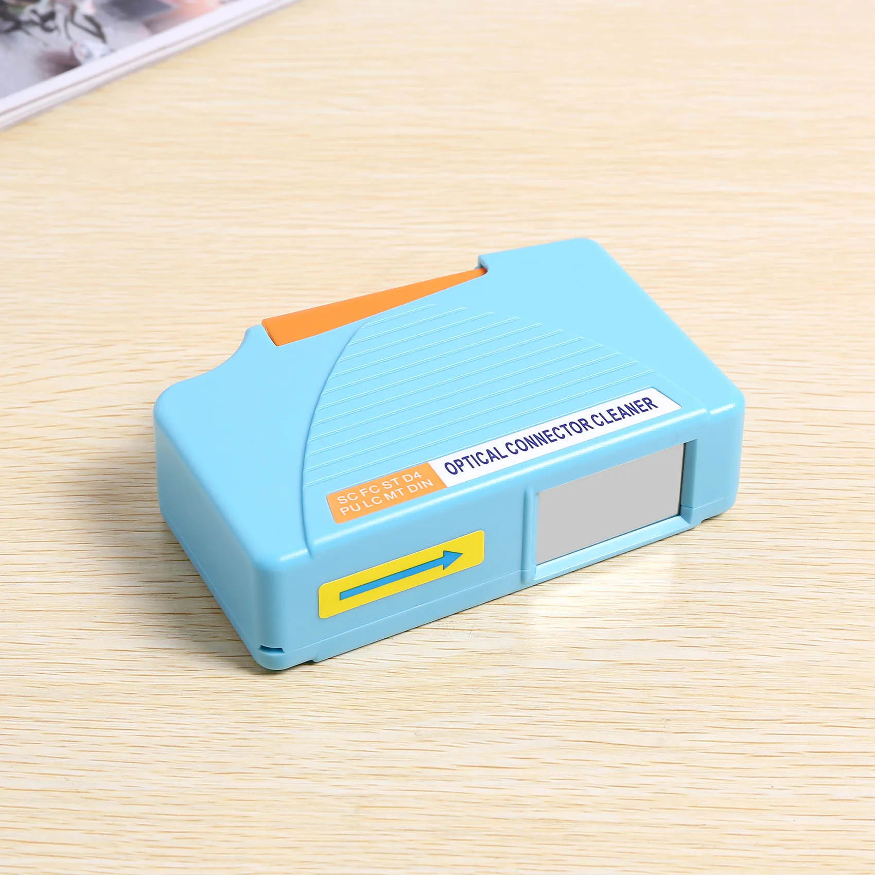

Stylish-Aua-550 Optical Fiber Connector Cleaner Fiber Conector Cleaning Cassette Cassette Cleaner Fiber Optic Cleaning Box