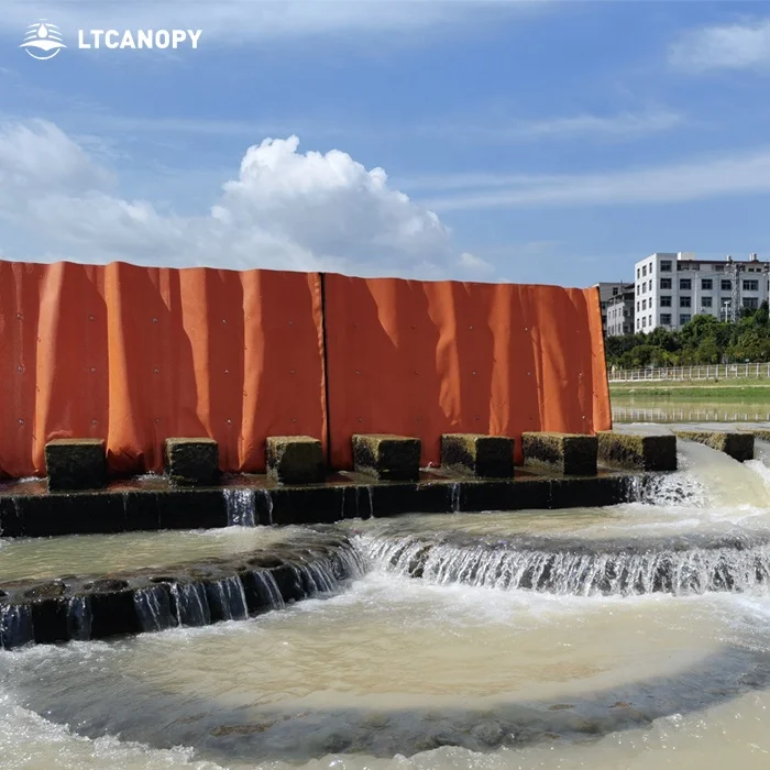 LTCANOPY Flood Protection Barrier Plastic Flood Control water gate anti flood Barrier