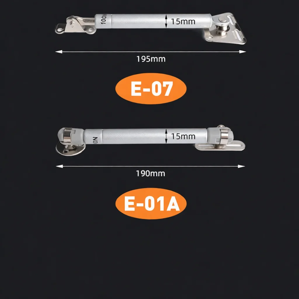 Cabinet Pneumatic Support Rod Hydraulic Gas Spring Door Lift Stay Hinge Kitchen Furniture Hardware Damper Soft Closer System