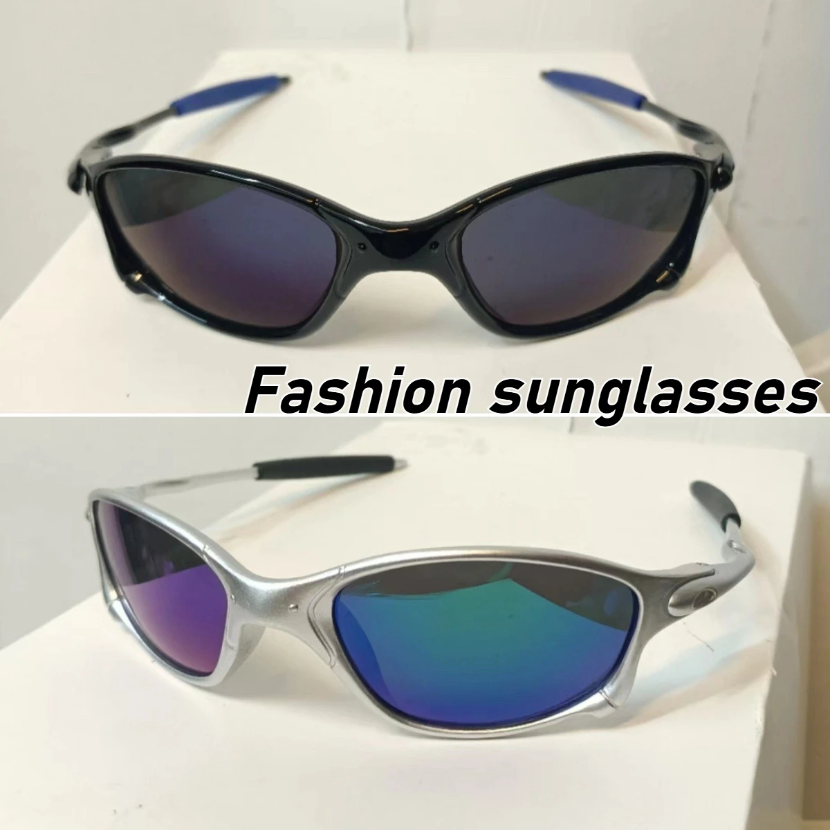 

Neutral Fashion UV400 Sunglasses Gradient Lenses Men's Punk Futuristic Fashion Street Fashion Trend Glasses Outdoor Sunglasses
