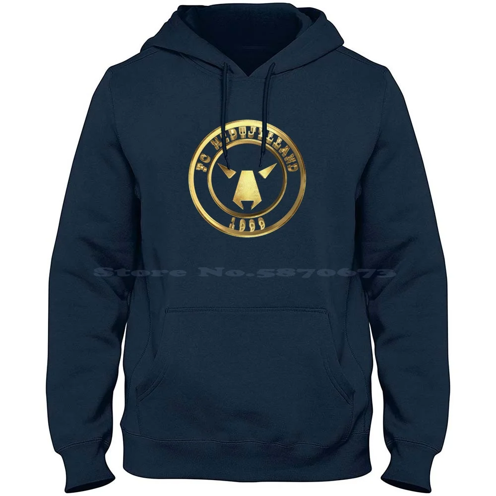 Golden Herning Football Midtjylland Ultras Denmark 100% Cotton Hoodie Midtjylland Casulas Casuals Midtjylland Midtjylland