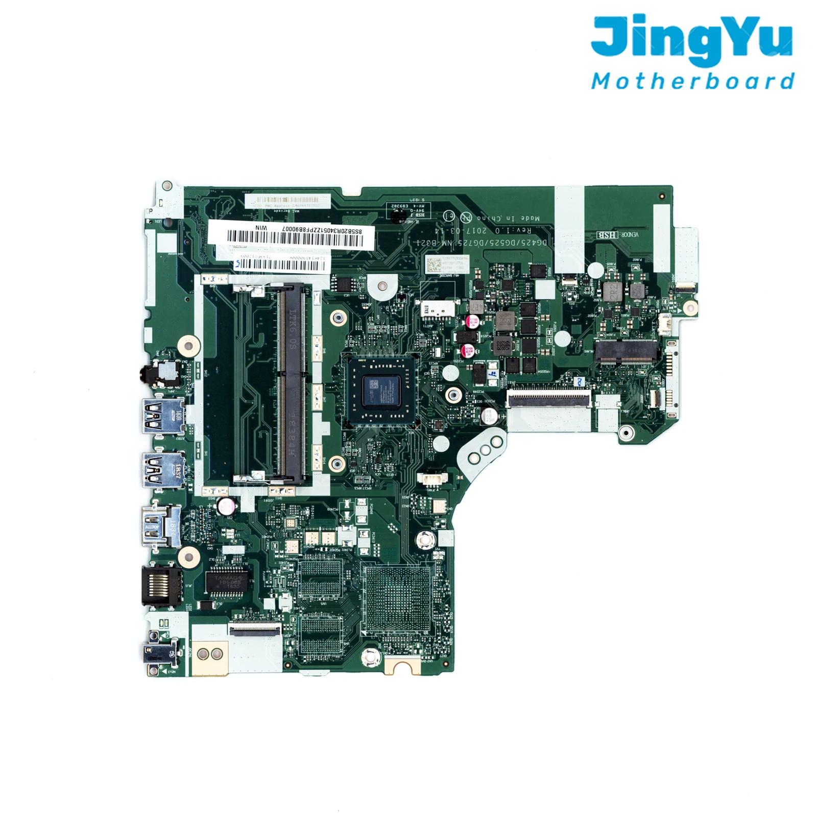 

For Lenovo Ideapad 330-17AST Laptop Motherboard NM-B321 Mainboard with A6-9225 A9-9420 AMD CPU UMA