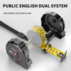 3m/5m/7,5 m Band, einfache, einziehbare Lesemetrik mit Verschluss, FT/Metrik 6 Hauptverkaufsband 3m 3mm - №2