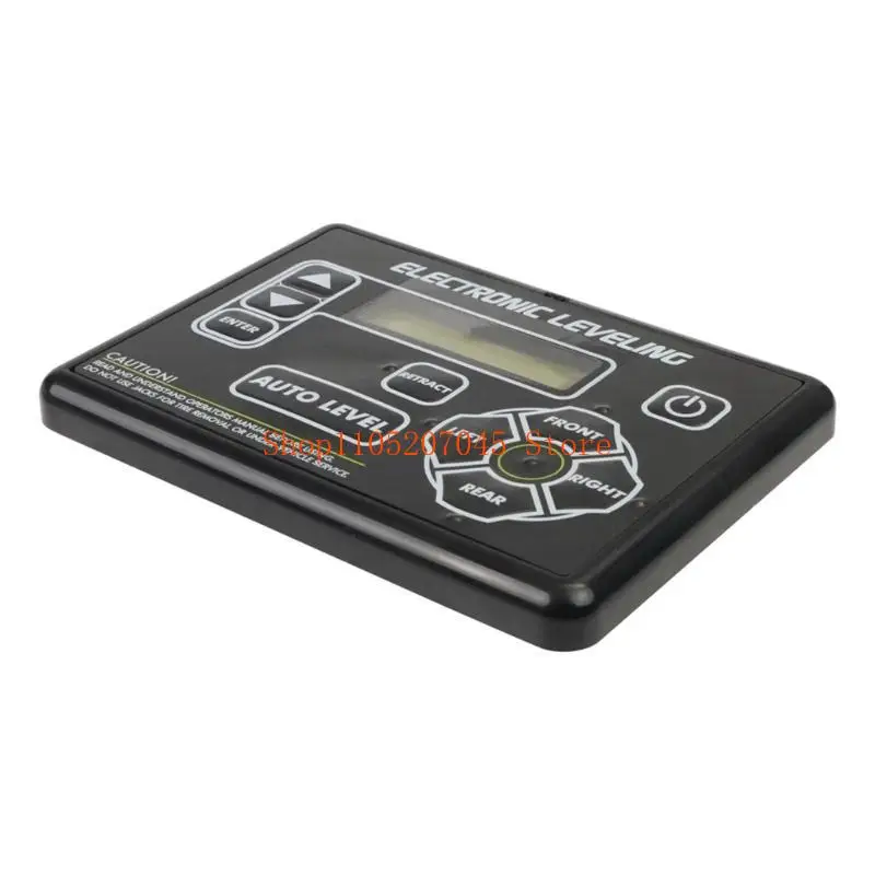 37cd Electronic Leveling Control Panel Replacement RVs Leveling Touchpad for 5th Wheel with Auto Leveling Button