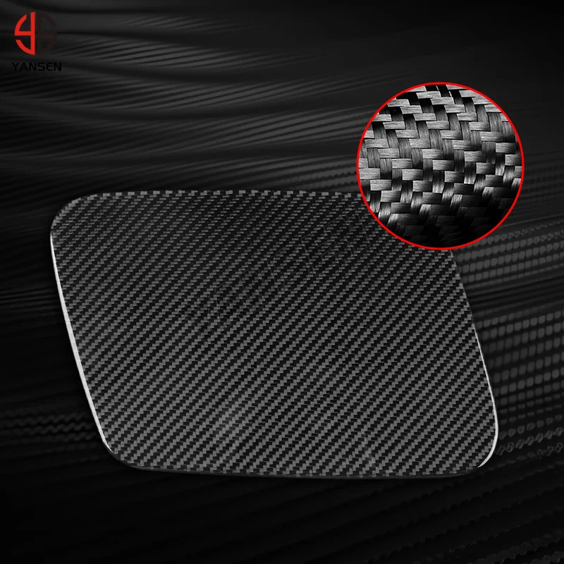 

Real Carbon Fiber Fuel Tank Cap Cover Sticker Trim Car Accessories For BMW 5 Series i5 G60 G68 2024 2025