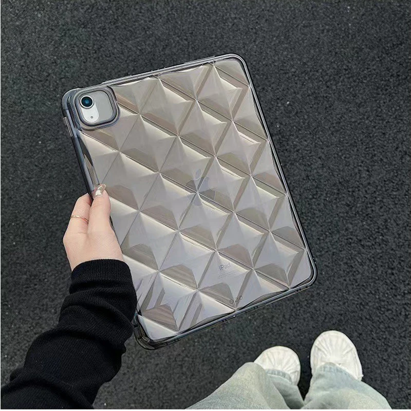 

Для iPad 7th 8th 9th 10th Air 4th 5th Pro 11inch Mini 6th Чехол Прозрачный Мягкий Силиконовый Толстый Воздушный Мешок Противоударный