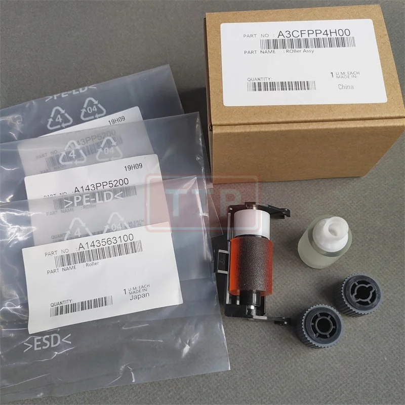 2SET For Minolta C224 C364 C364 C454 C554 C227 C368 DF-624 A3CFPP4H00 ADF Feed Separation Roller Kit A143563100