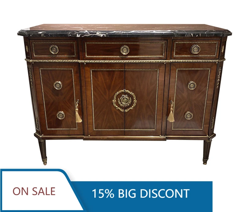 

New Chinese Classical Villa Solid Wood Porch Cabinet Corridor Aisle Storage Decoration Designer X