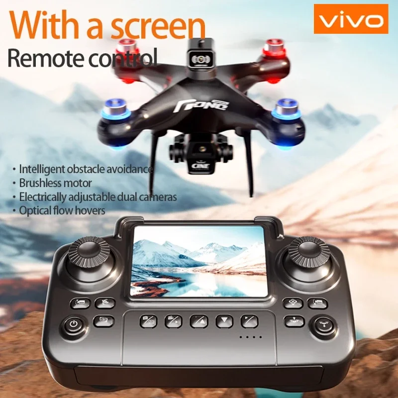 ZFR E55 Drone Mini Dual Camera 8K Aerial HD Profesional Helicopter GPS Positioning Avoidance Bushless Motor Drone UAV