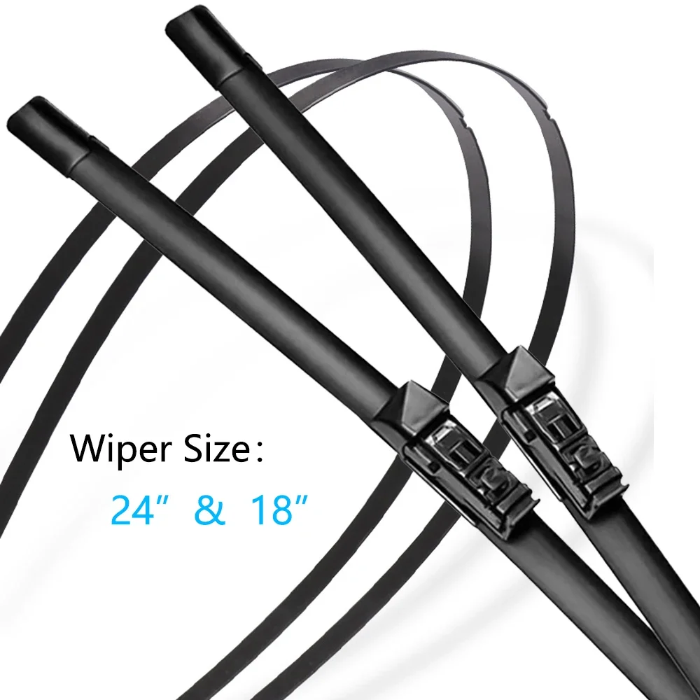 Para Mazda6 Mazda 6 GJ 2018 2019 2020 2021 2022 2023 limpiaparabrisas delanteros de coche ventana de goma parabrisas cepillos de limpieza