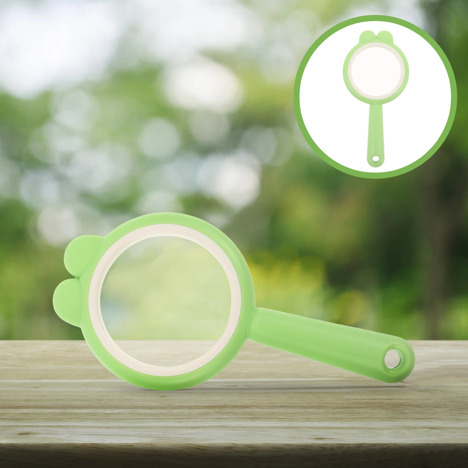 

Magnifying Glass For Outdoor Exploration Unique Cartoon Design Portable Handheld Lightweight Durable Preschool Science