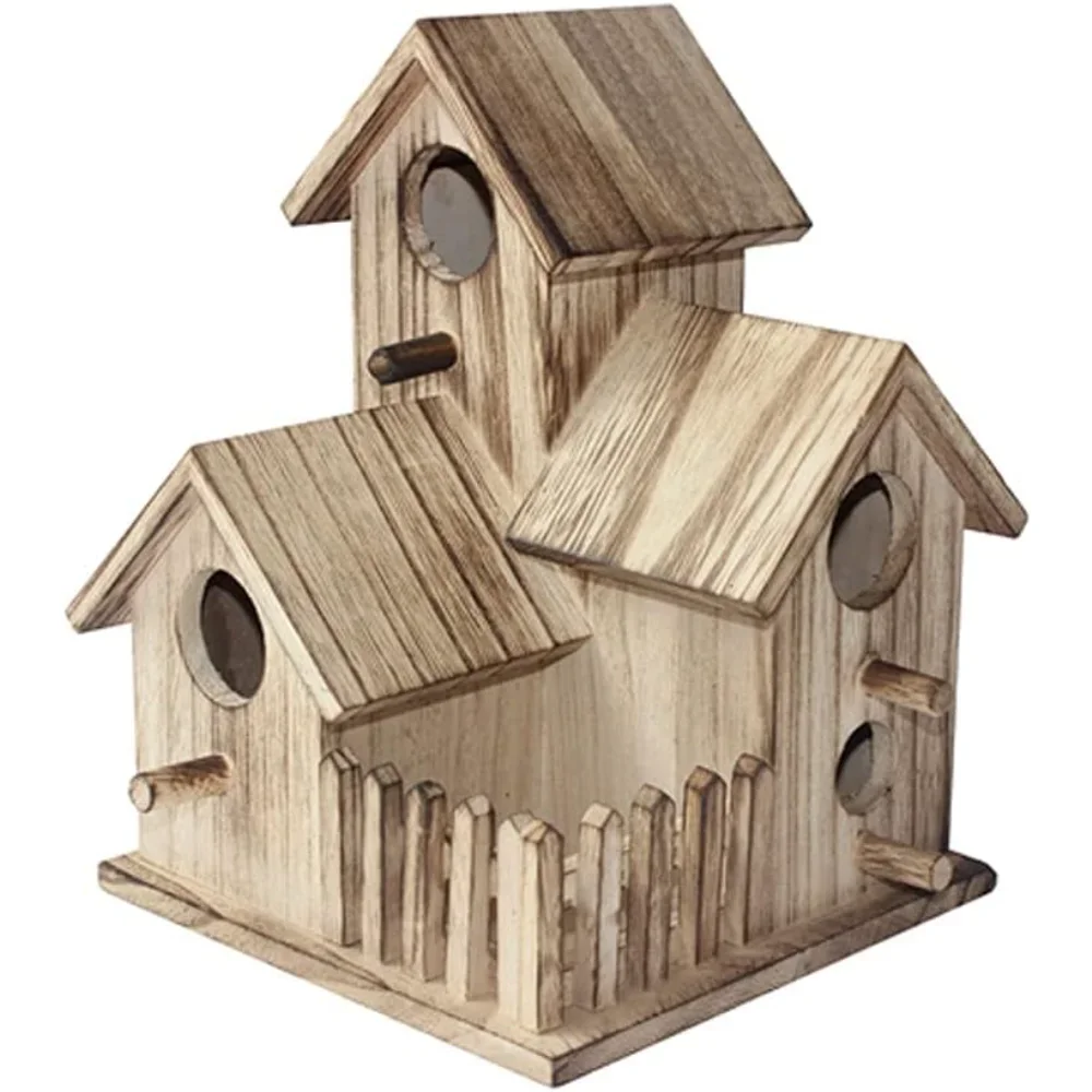 

Solid Bird Cage Bird Cage Breeding Box Black Phoenix Tiger Skin Peony Parrot House Outdoor Bird's Nest Bird Cage Retro Birds