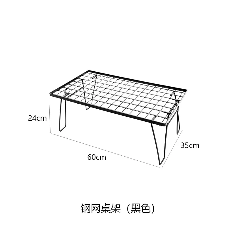 Portable Folding Table Leather Mat Bag Camping BBQ Table Multi-purpose Picnic Barbecue Table Mat Bag